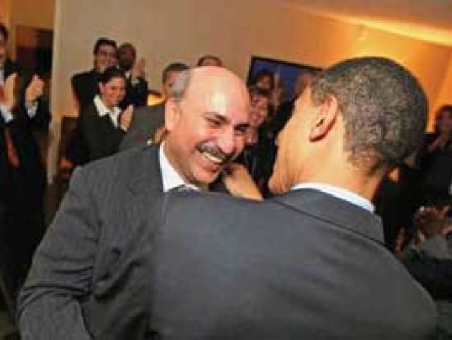 Senator Barack Obama with Antoin "Tony" Rezko