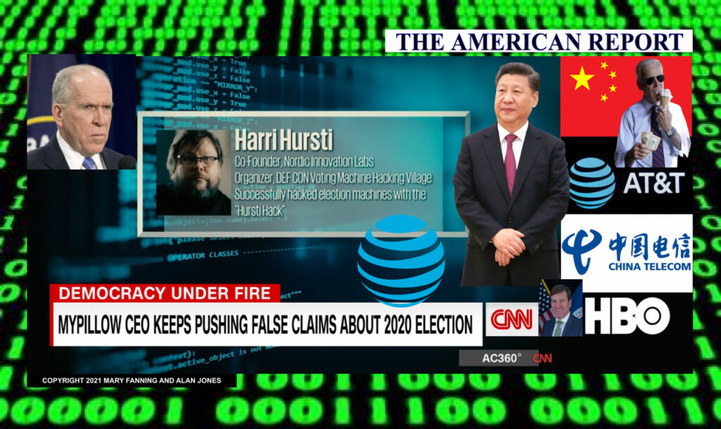 AT&T’s CNN Dismisses China’s Hack Of 2020 Election As ‘BIG LIE’, Attacks Mike Lindell, Yet CNN’s ‘Expert’ Harri Hursti In AT&T’s HBO 2020 ‘Kill Chain’ Documentary Proved US Voting Machines Hackable, Connected To Internet - The American Report