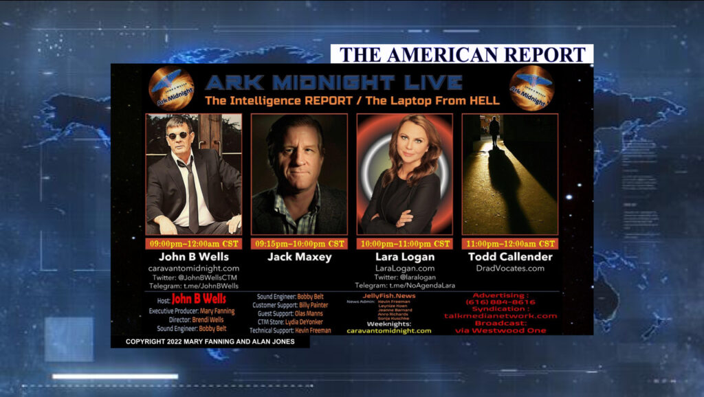 The Laptop From HELL: Jack Maxey, Who Obtained A Copy Of Hunter Biden’s Laptop, Lara Logan, And Todd Callender Joined Host John B. Wells On Ark Midnight Live - The American Report